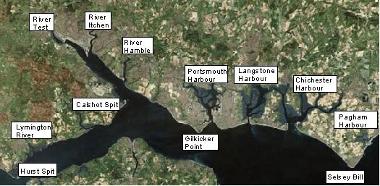 North Solent Map